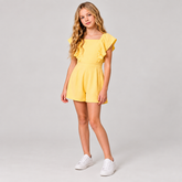 MACACAO FEM FLORENCE MG BAB LASTEX COSTA AMARELO