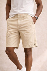 BERMUDA MAS SARJA BRENDON CAQUI