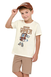 CONJ MAS CAM EST BORN GAME E BERM MLT OFF WHITE/KAHKI