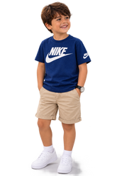 CAMISETA NIKE KIDS MAS FTR EVERGREEN MARINHO B0H