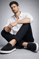 TENIS MAS SOHO SOFT MOCASSIN OSKLEN PRETO