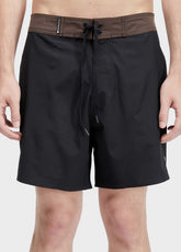 BERMUDA MAS SURF AQUAONE FLEX AQUAFLOW PRETO/MARROM