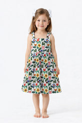 VESTIDO FLORES DO JARDIM FABULA ESTAMPADO
