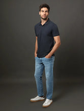 CALCA CKJ MAS JEANS SKINNY 5 POCKETS AZUL CLARO