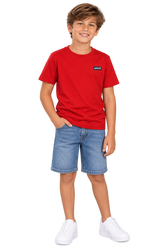 CAMISETA LEVIS KIDS BTWNG CHEST HIT VERMELHO