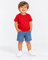 CAMISETA LEVIS KIDS BTWNG CHEST HIT VERMELHO