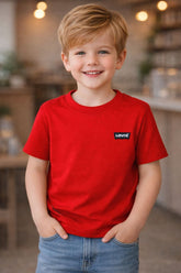 CAMISETA LEVIS KIDS BTWNG CHEST HIT VERMELHO