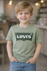 CAMISETA MC LEVIS KIDS BATWING VERDE CLARO FAF
