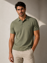 POLO MASC MC LACOSTE VERDE MUSGO BMY