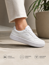 TENIS FEM L001 SET LACOSTE BRANCO 21G