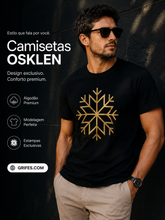 CAMISETA MAS MC SLIM VINTAGE SNOW ICON 3 PRETO