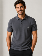 POLO MAS MC PIQUET BRENDON CINZA
