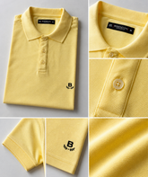 POLO MAS MC PIQUET BRENDON AMARELO