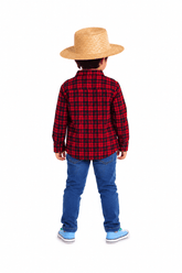 CAMISA MAS ML FESTA JUNINA VERMELHO