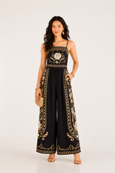 MACACAO FEM PANTALONA DANIELA FARM PRETO
