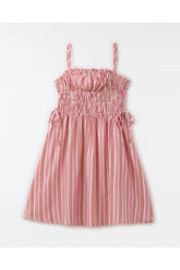 VESTIDO LISTRA AMOR FABULA ROSA