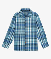 CAMISA ML FLANELA XADREZ TRICKNICK MARINHO