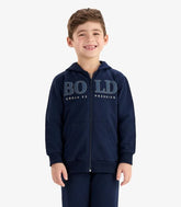 CONJ MAS JAQ CAP ZIP BOLD E CALCA MLT MARINHO