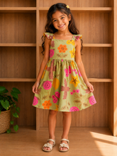 VESTIDO ALCA BAB COTTON LEVE EST BOSQUE VERDE