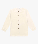 CAMISA ML GOLA PADRE VISCOLINHO DESERT OFF WHITE