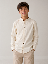 CAMISA ML GOLA PADRE VISCOLINHO DESERT OFF WHITE