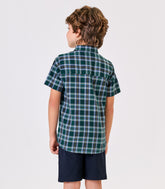 CAMISA MC TRICOLINE XADREZ TRICKNICK PINHEIRO