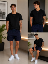 SHORT MAS LINHO LISO BRENDON MARINHO