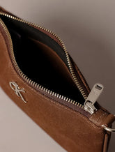 BOLSA CKJ FEM PEQUENA CAMURCA MARROM