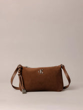 BOLSA CKJ FEM PEQUENA CAMURCA MARROM