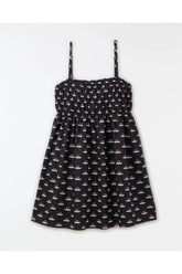VESTIDO JUV CISNE FARM FUTURA PRETO