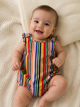 MACAQUINHO BB FEM LISTRA RAINBOW FABULA LISTRADO