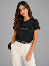 BLUSA MC FEM NIGHT AEROPOSTALE PRETO