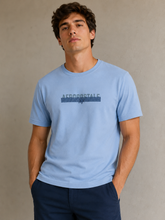 CAMISETA MAS MC COMFORT SILKADA AERO AZUL JEANS
