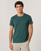 CAMISETA MC MAS COTTON BRENDON VERDE ESCURO