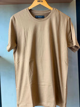 CAMISETA MC MAS 100 ALGODAO BRENDON BEGE ESCURO
