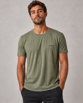 CAMISETA MC MAS COTTON BRENDON MILITAR