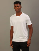 CAMISETA CKJ MAS MC ESSENTIALS BRANCO