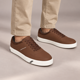 TENIS CKJ MAS PALITO BASIC MARROM