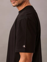 CAMISETA MC CKJ MAS OVERSIZED CK MANGA PRETO