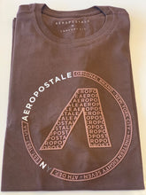 CAMISETA MAS COMFORT SILKADA AEROPOSTALE MARROM