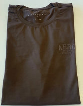 CAMISETA MAS MC COTTON AEROPOSTALE MARROM