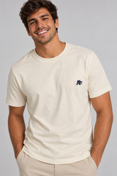 CAMISETA MAS MC A87 AEROPOSTALE CREME
