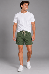 BERMUDA MAS ALFA PREMIUM VISCOSE BRENDON VERDE MILITAR
