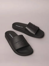 CHINELO CKJ MAS SLIDE PRETO