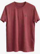CAMISETA MC MAS 100 ALGODAO BRENDON BORDO