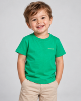 CAMISETA MAS KIDS 100 ALGODAO BRENDON VERDE BANDEIRA