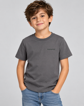 CAMISETA MAS KIDS 100 ALGODAO BRENDON GRAFITE