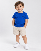 CAMISETA MAS KIDS 100 ALGODAO BRENDON AZUL ROYAL