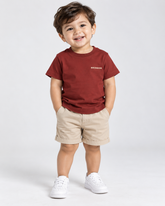 CAMISETA MAS KIDS 100 ALGODAO BRENDON BORDO