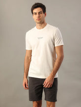 CAMISETA CKJ LOGO CALVIN KLEIN JEANS NY OFF WHITE